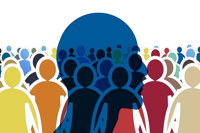 Teaserbild zu Angst in Menschenmenge